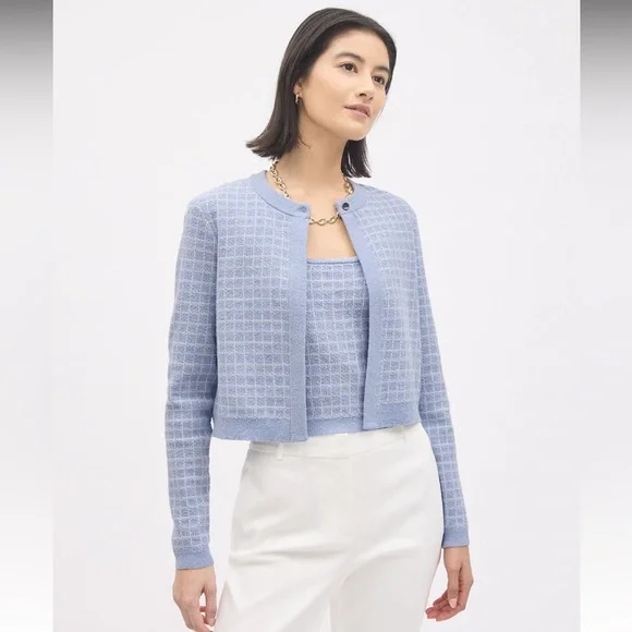 RW&CO. Long-Sleeve Plaid Cardigan - Picture 2 of 6